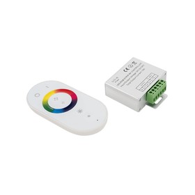

Контроллер SWG, 12/24В, для RGB ленты, пульт ДУ, 82x64x24 мм, IP20, пластик