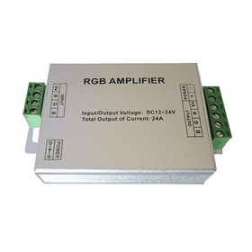 

Усилитель для RGB светодиодной ленты SWG, 12/24В, 85x65x24 мм, 24А, IP20, металл