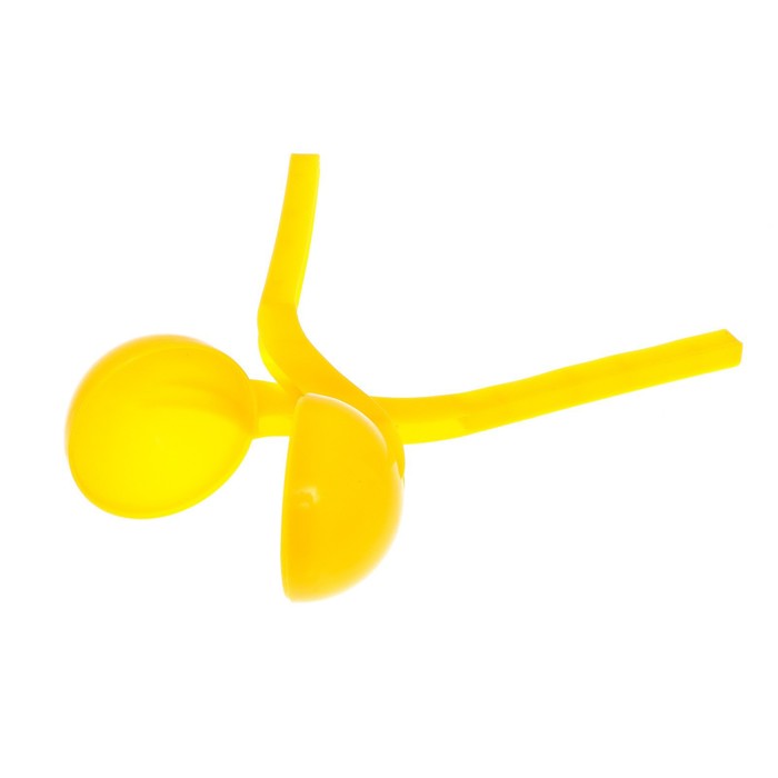 Песколеп "Колобок", d=5 см, цвет жёлтый