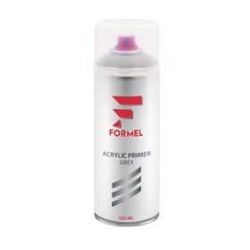 

Грунт акриловый FORMEL, серый, аэрозоль, 520 мл