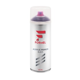 

Грунт акриловый FORMEL, черный, аэрозоль, 520 мл