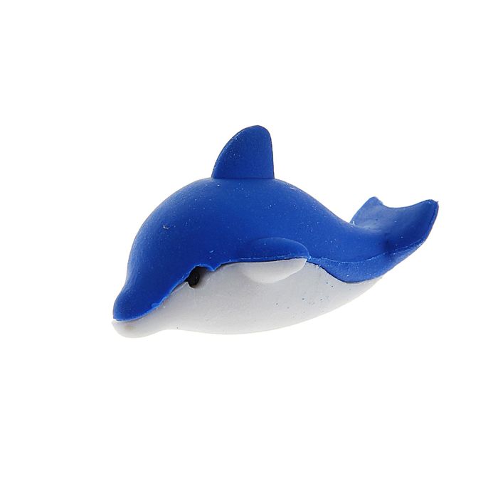 Ластик фигурный Дельфин, МИКС ластик фигурный дельфин микс 100 шт