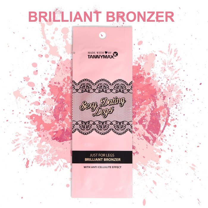 фото Крем-ускоритель для загара hot brilliant bronzer ног с бронзатором тройного действия, 15 мл tannymaxx