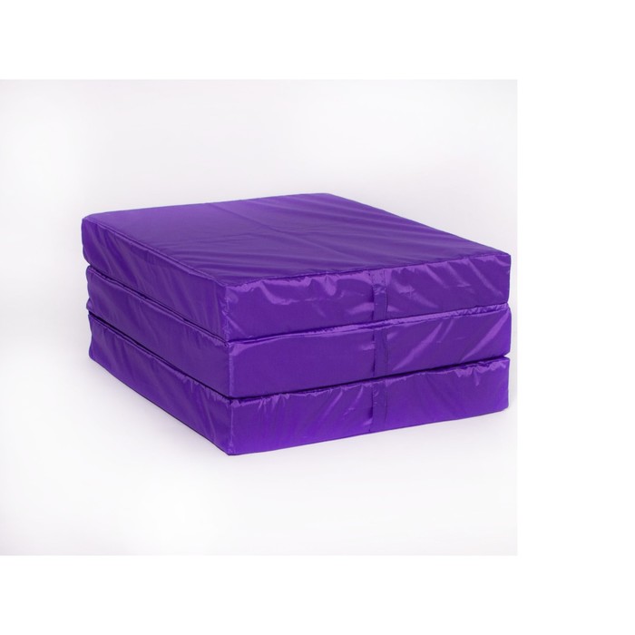 фото Пуф «мобильный матрас», размер 67x61x33 см, водоотталкивающая, фиолетовый wowpuff