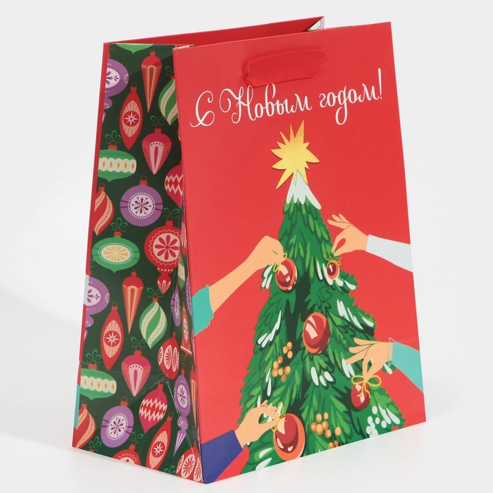 фото Пакет ламинированный вертикальный «шарики», ms 18 × 23 × 10 см дарите счастье