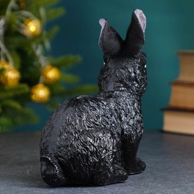 

Копилка "Зайчик" черный, 17см