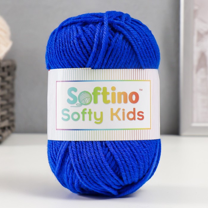 Пряжа 100% акрил Softy Kids 90м ±5м 50 гр цвет 22 сапфировый пряжа 100% акрил softy kids 90м ±5м 50 гр цвет 34 гранат 5443668