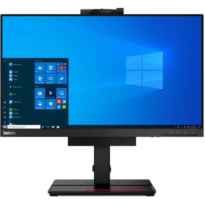 фото Монитор lenovo thinkvision tio24gen4, 23.8", ips, 1920x1080, 60гц, 4мс, dp, чёрный