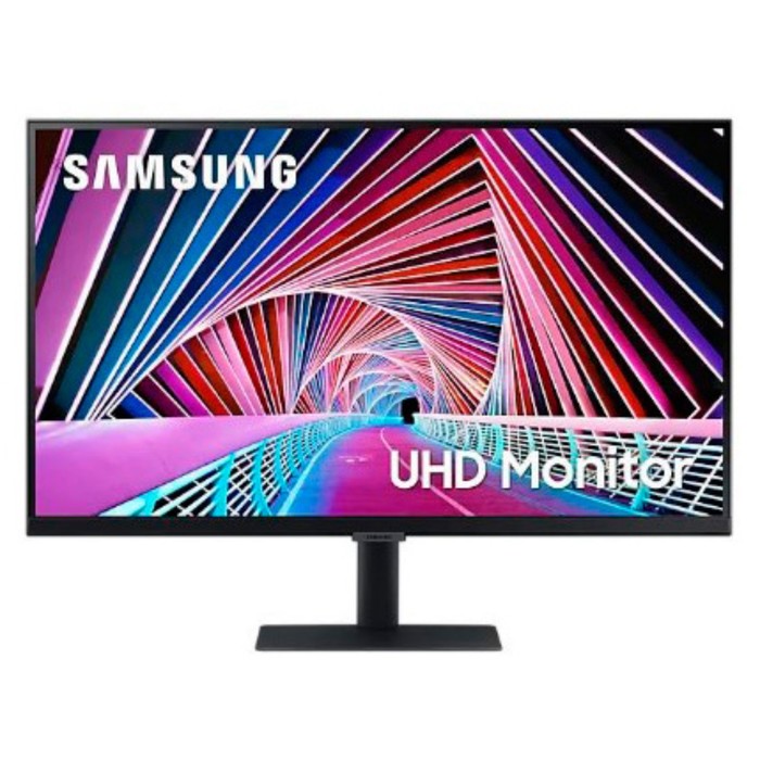 фото Монитор samsung s27a700nwi, 27", ips, 3840x2160, 60гц, 5мс, hdmi, dp, чёрный