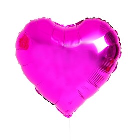 Шар фольгированный сердце розовое 18' Ош