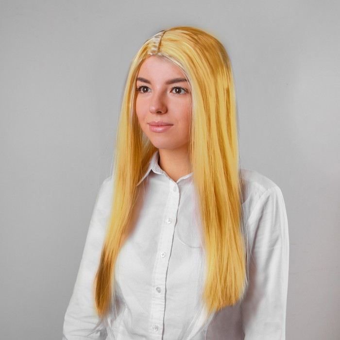 Карнавальный парик «Русалочка» блонд - золотистый карнавальный парик русалочка блонд золотистый