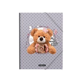 

Папка на резинках А4, 500 мкм, ErichKrause "Teddy Bear", непрозрачная, с принтом