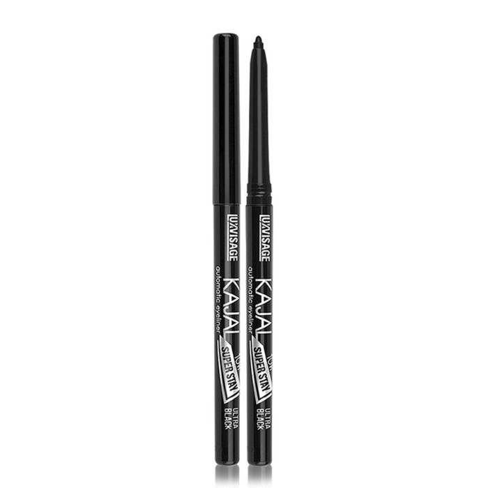 

Карандаш для области вокруг глаз Luxvisage Kajal super stay 10h, механический, тон ultra black