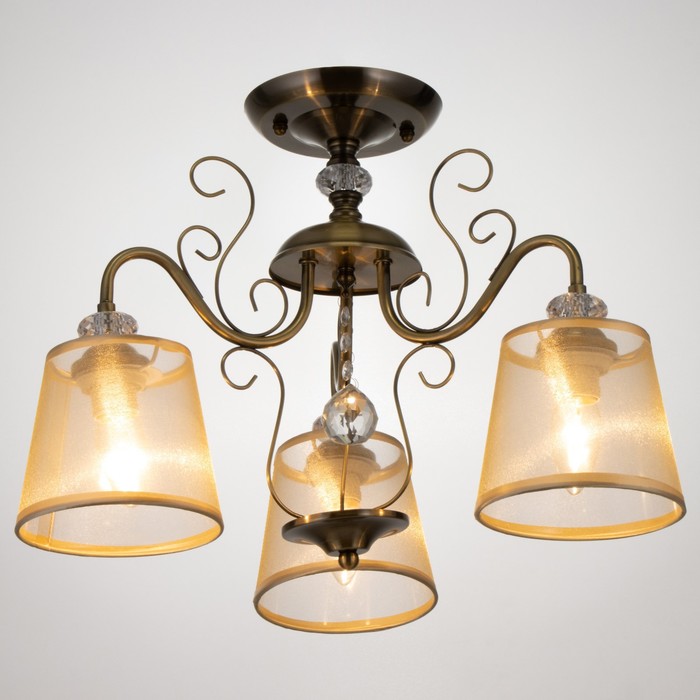 

Люстра 2181/3 E27 40Вт белый 50х50х30 см