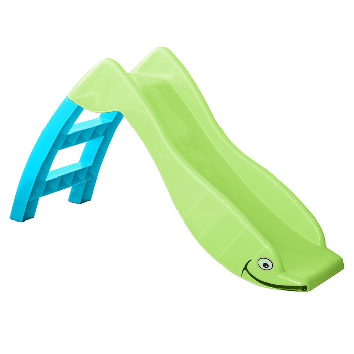 фото Горка «дельфин», цвет зеленый, голубой palplay