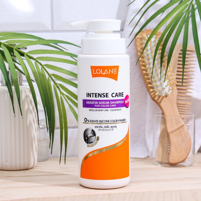 Шампунь с кератином Lolane для окрашенных волос, 400 мл