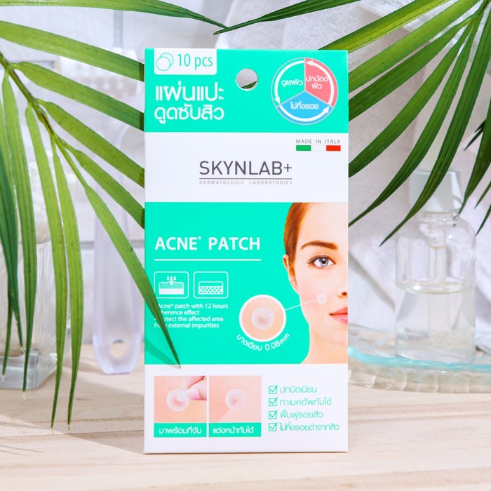 

Патчи "SkynLab+" против акне, набор из 12 упаковок по 10 патчей
