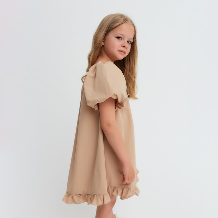 Платье детское KAFTAN "Cute", р. 32 (110-116), бежевый