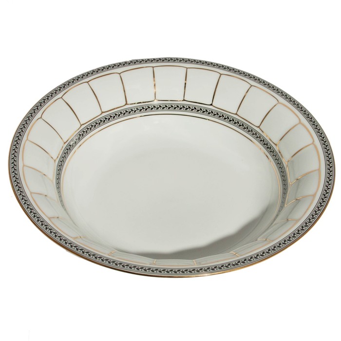 Салатник 23 см, Berni, декор «Дипломат» тарелка десертная 19 см berni декор дипломат