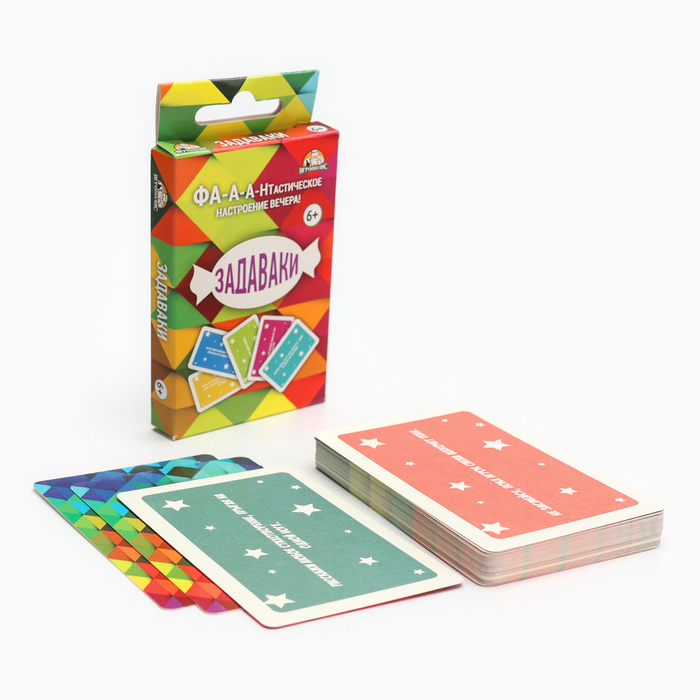 Карточная игра для весёлой компании, фанты Задаваки, 32 карточки карточная игра алкомикс 32 карточки