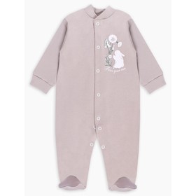 

Комбинезон Le Fleur, рост 68 см, цвет мокко