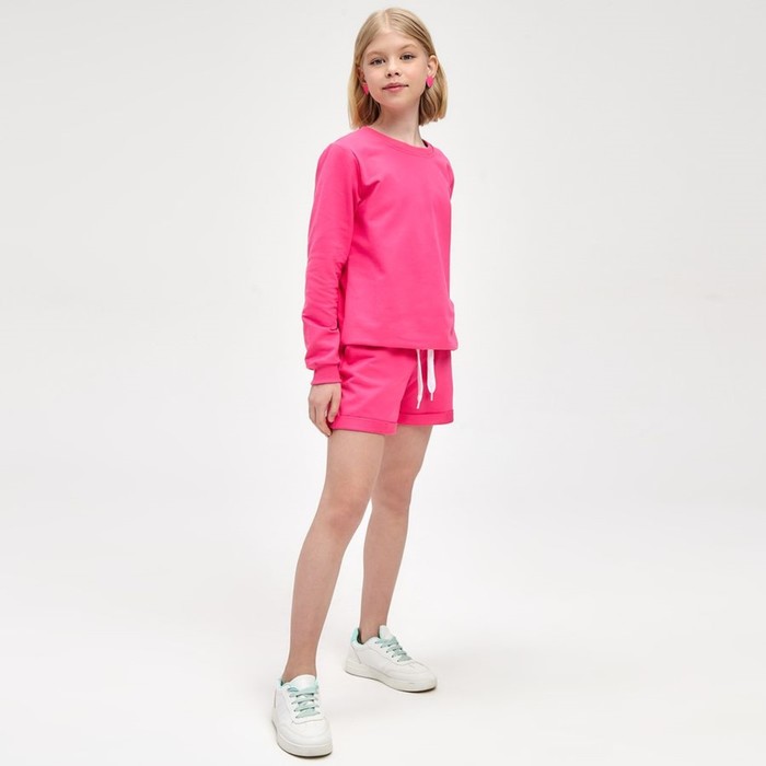Комплект для девочки, рост 104 см, цвет фуксия
