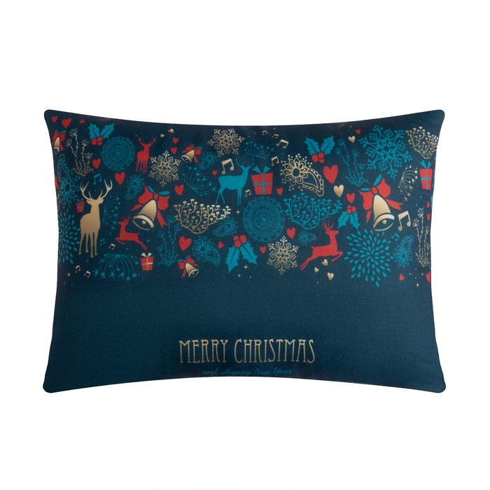 

Подушка новогодняя Этель Christmas 60*40 см, 100% п/э