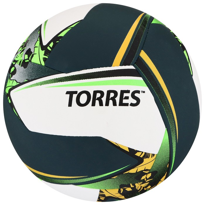 Мяч волейбольный TORRES Save, гибридная сшивка, 12 панелей, размер 5, 295 г