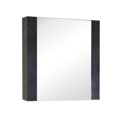 Шкаф-зеркало "СТОУН" 70.00 ателье темное Универсальный 14 х 68,8 х 72 см