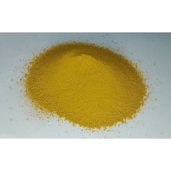 Пигмент, неорганический, железоокисный, цвет жёлтый железоокисный пигмент 0 8 кг белый