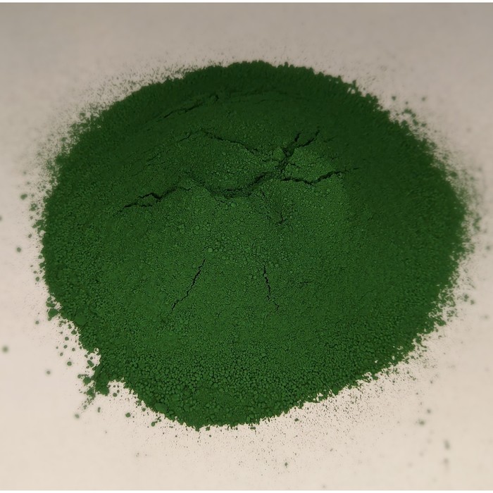 Пигмент, неорганический, железоокисный, цвет зелёный