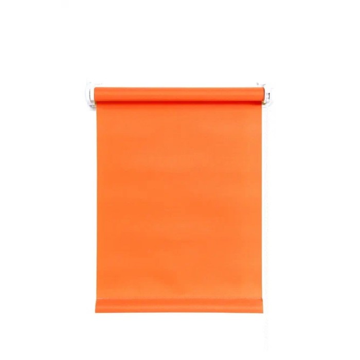 Рулонная штора LETO, 50х160 см, цвет оранжевый штора рулонная арабеска 50х160 см цвет капучино