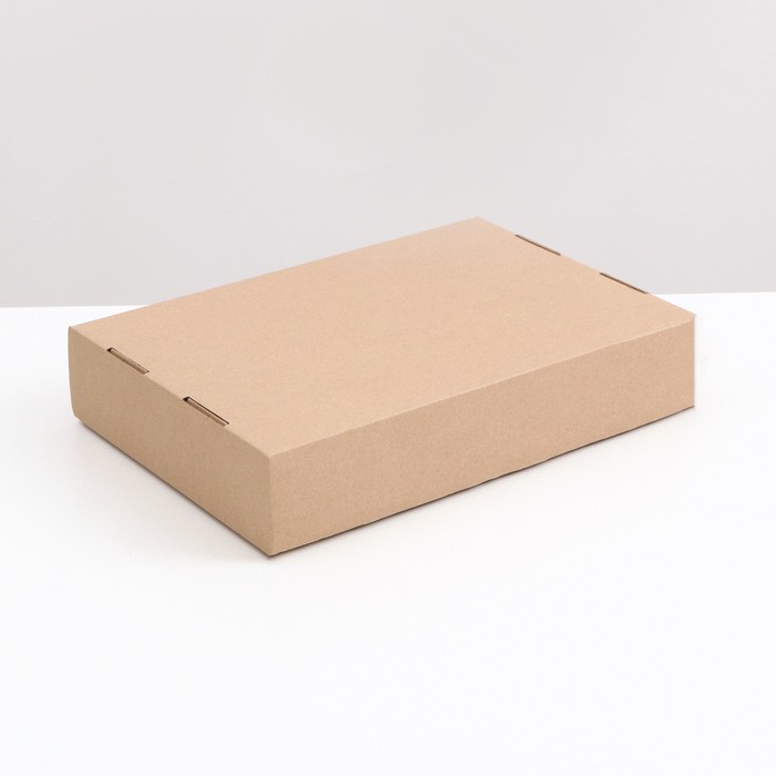 Коробка складная, крышка-дно, бурая, 35 х 25 х 7 см коробка складная крышка дно бурая 38 х 33 х 30 см