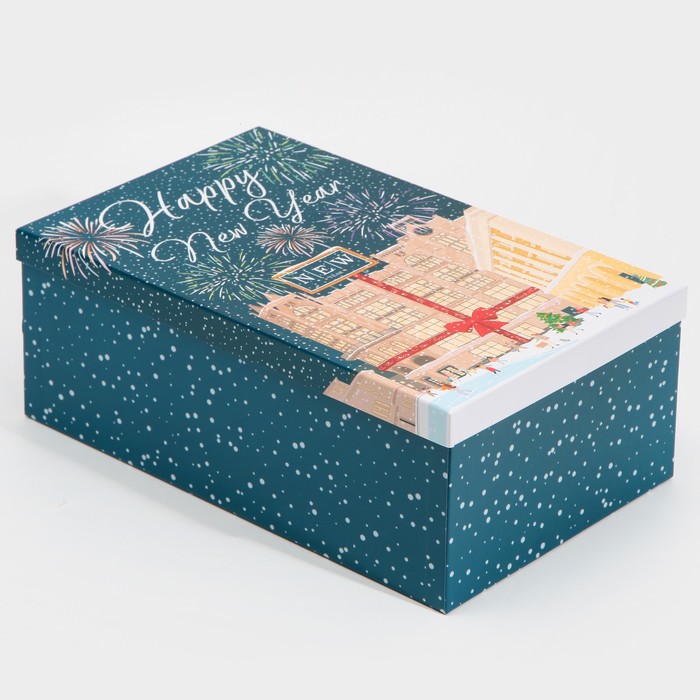 

Набор подарочных коробок 3 в 1 «Happy New Year», 32,5 х 20 х 12,5 - 26 х 17 х 10 см