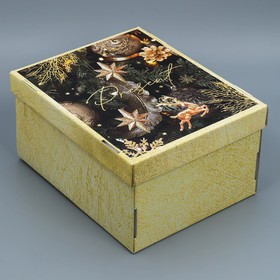 Складная коробка «Фотографичная», 31,2 х 25,6 х 16,1 см