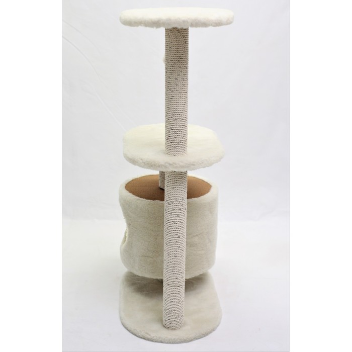

Игровой комплекс, хлопковая верёвка, 55 х 34 х 105 см, бежевый