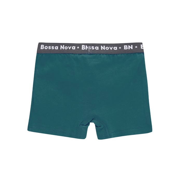 фото Трусы-боксеры, рост 98-104 см, цвет зеленый bossa nova