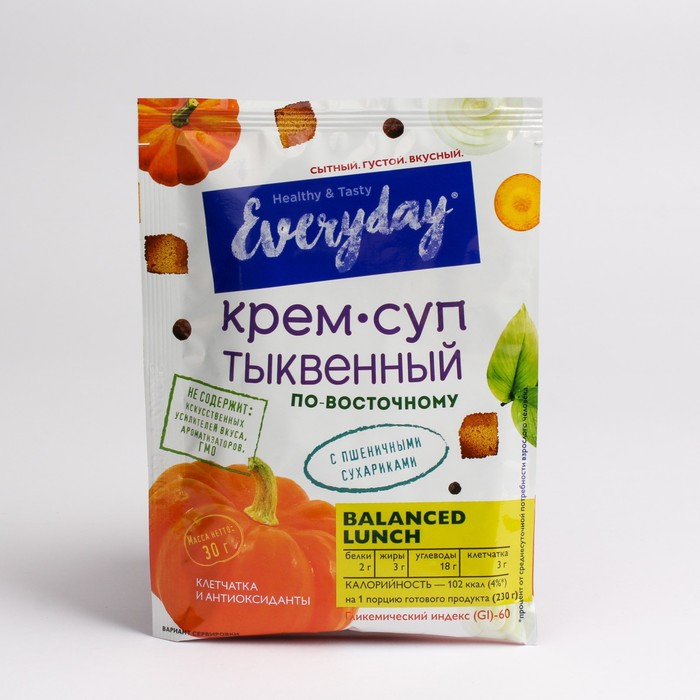 

Крем-суп Эвридей 30г 6*15 тыквенный по-восточному