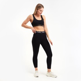 

Леггинсы женские, цвет чёрный, размер 46 (M)