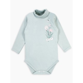 

Боди-водолазка Le Fleur, рост 74 см, цвет полынь