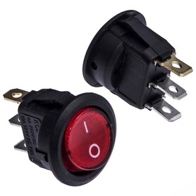 

Клавишный переключатель RUICHI KCD1-101N-8-C3-R/3P, ON-OFF
