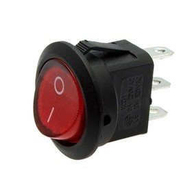 

Клавишный переключатель RUICHI KCD1-102-8-C3-R/3P, ON-ON