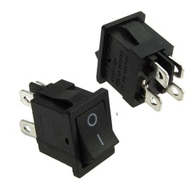

Клавишный переключатель RUICHI KCD1-201-4-C3 B/4P, ON-OFF