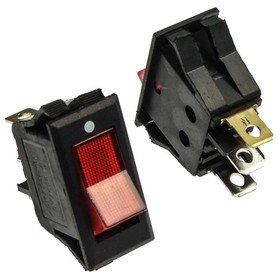 

Клавишный переключатель RUICHI KCD3-101N-B11-R/3P, ON-OFF