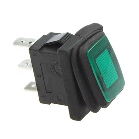 

Клавишный переключатель RUICHI SB008-12V, IP65, ON-OFF, 13x19.2 мм