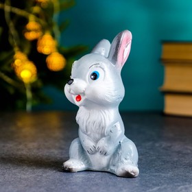 

Фигура "Зайчишко" серый, 7х7х12см