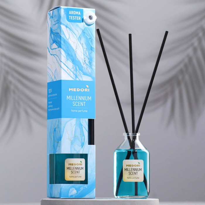 Диффузор ароматический MEDORI Millennium scent, 50 мл, древесно-морской аромат аромадиффузор medori millennium scent 50 мл
