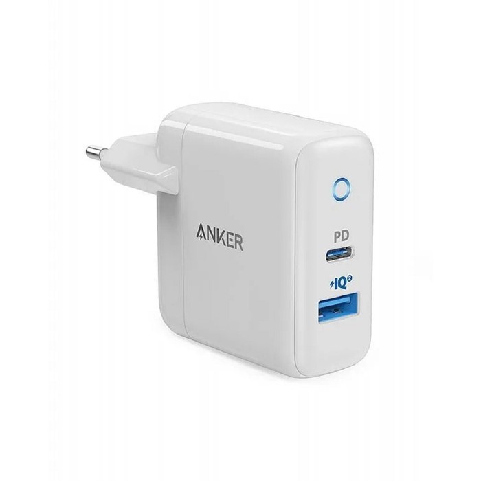 фото Сетевое зарядное устройство anker powerport pd+2 a2626, 33вт, usb/usb-c, быстрая зарядка