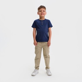 Джинсы для мальчика KAFTAN, размер 30 (98-104 см), цвет бежевый