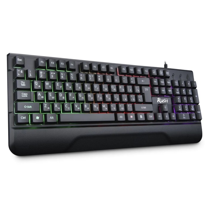 Клавиатура Smartbuy RUSH Squadron 315 игровая проводная мембраннаяподсветка черная 47900₽